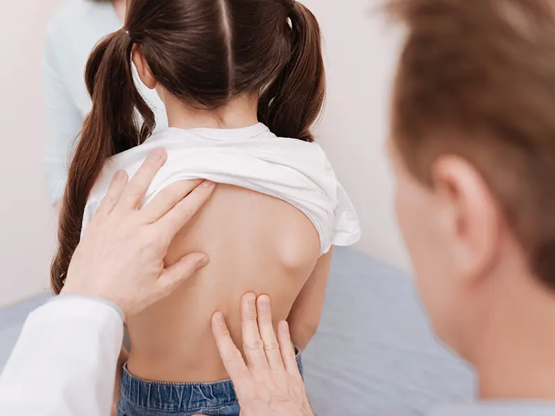 childs spine